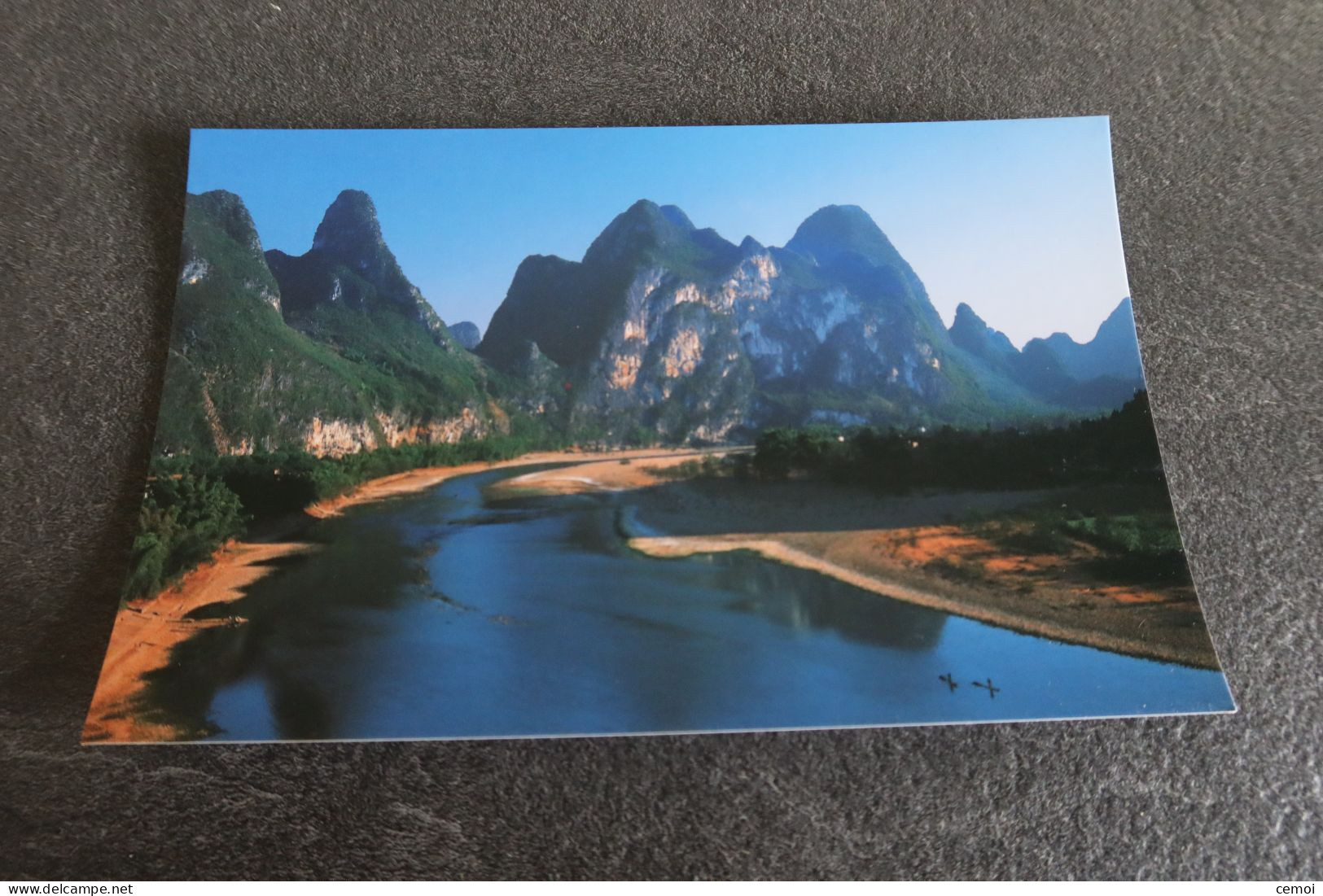 Lot De 2 CP De CHINE - Mural Hill & Daybreak Over The Yellow Cloth Shoal - Chine