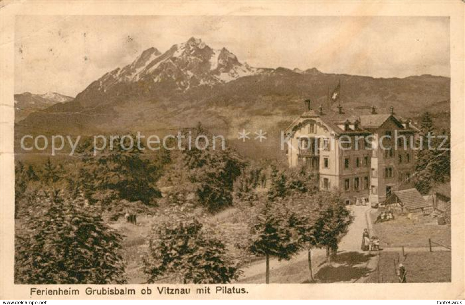 13332258 Vitznau Ferienheim Grubisbalm Mit Pilatus Vitznau - Sonstige & Ohne Zuordnung