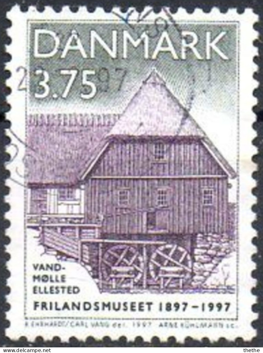 DANEMARK - Moulin à Eau D'Ellested - Used Stamps