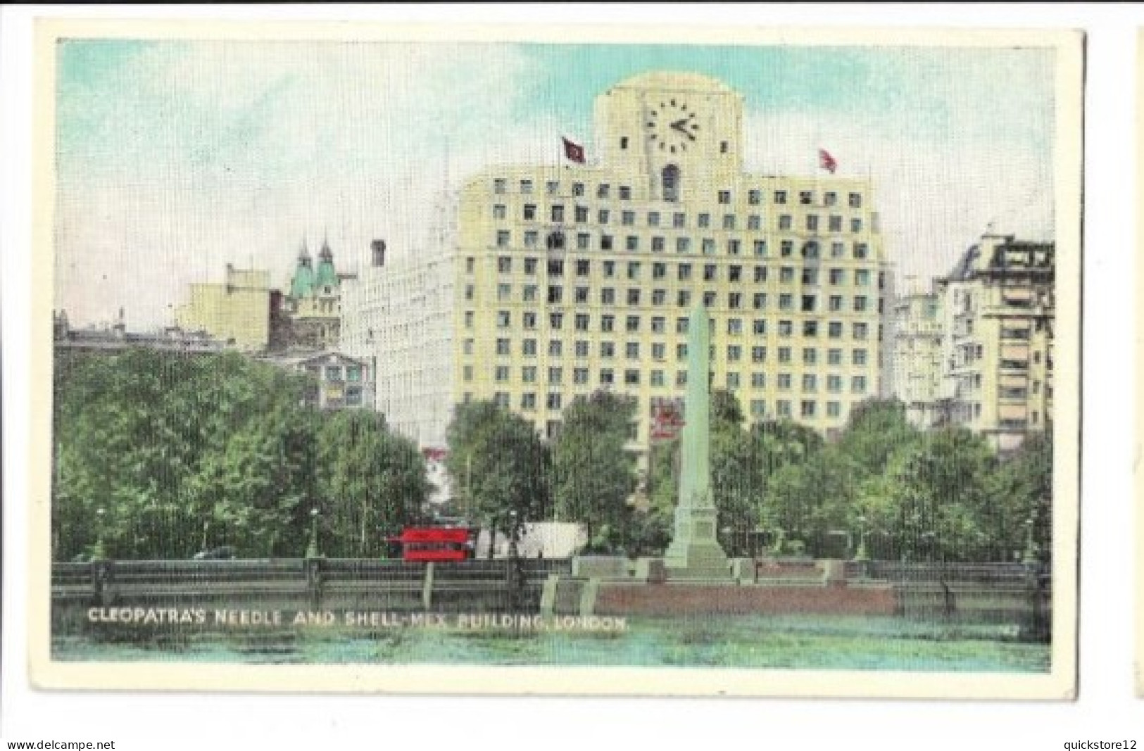 Cleopatras Needle And Shell-mex Building, London/Embanment From County Hall, London    -  6921 - Other & Unclassified