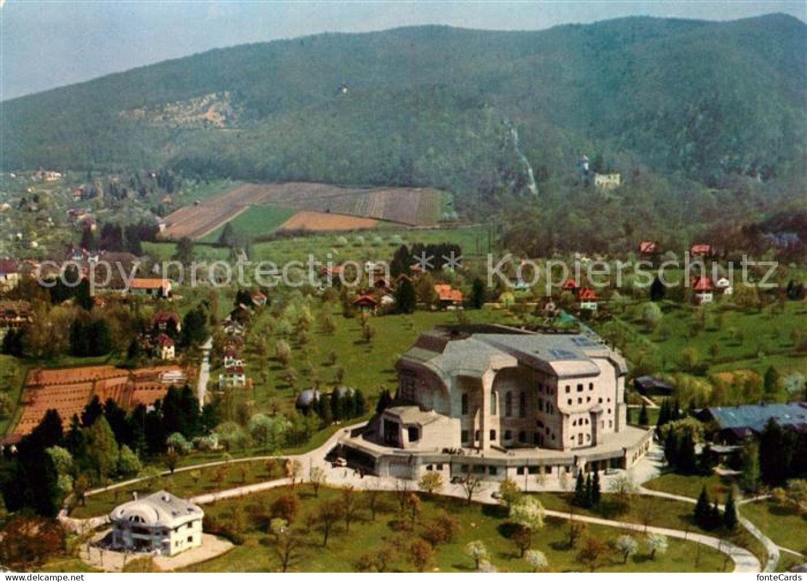 13326524 Dornach SO Goetheanum Hochschule Fuer Geisteswissenschaften Fliegeraufn - Sonstige & Ohne Zuordnung