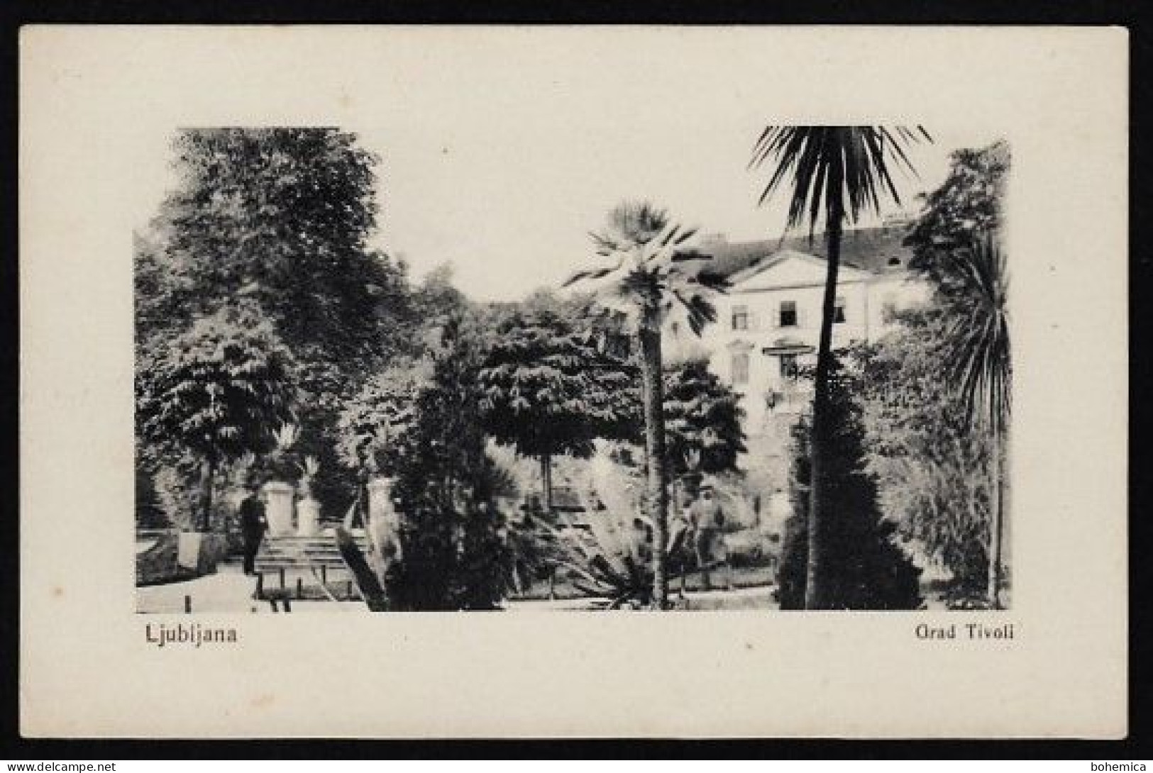 SLOVENIJA LJUBLJANA GRAD TIVOLI LICHTDRUCK 1910 - Eslovenia