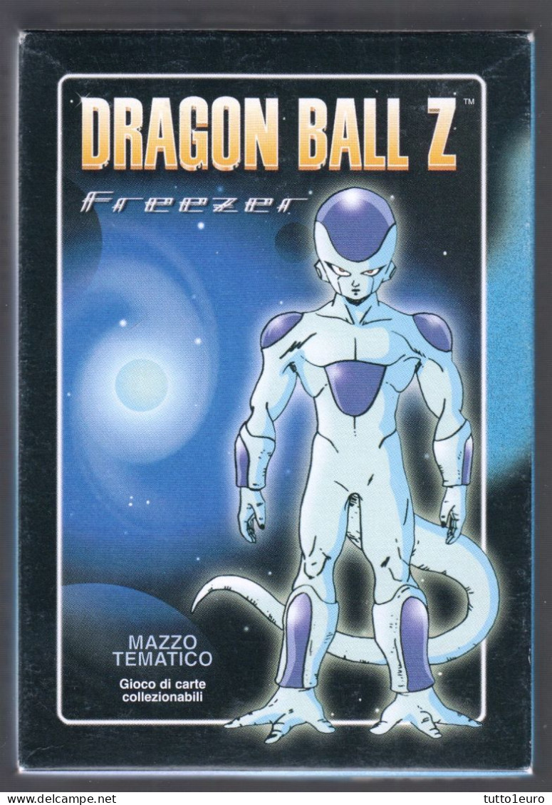 MAZZO DI FIGURINE - DRAGON BALL Z FREEZER - SCATOLA ORIGINALE CON 106 CARTE + LIBRETTO ISTRUZIONI. - Dragonball Z