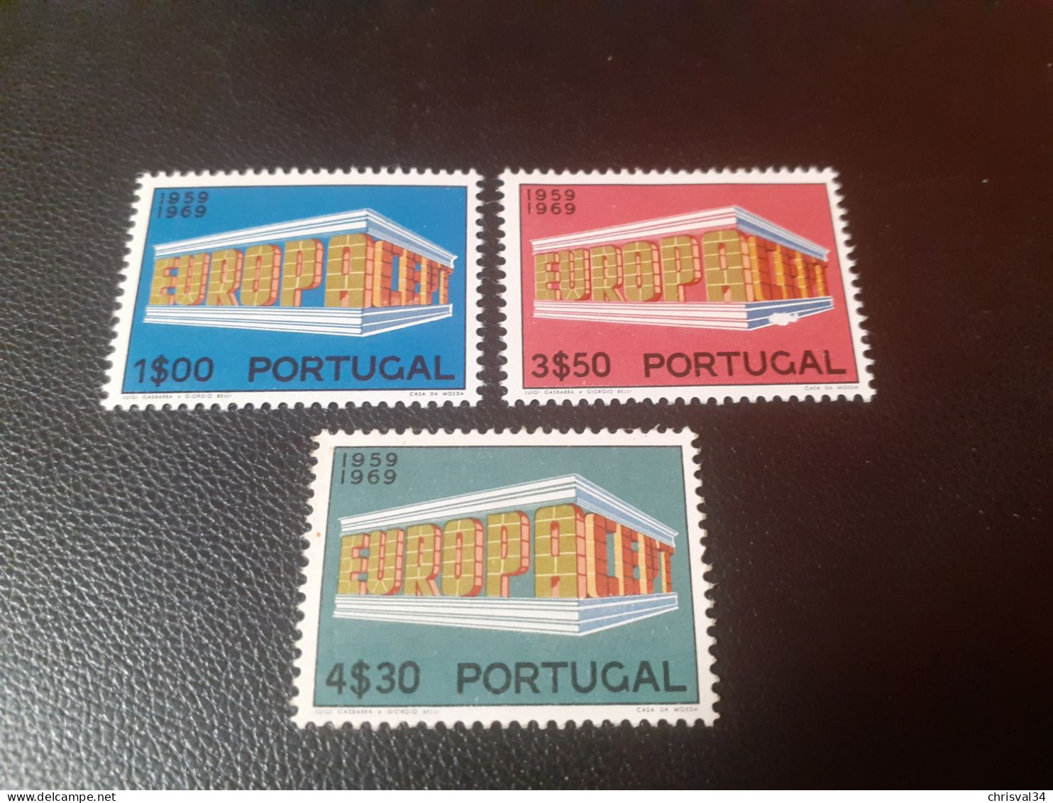 TIMBRES   PORTUGAL  ANNEE 1969   N  1051  A  1053   COTE  24,00  EUROS   NEUFS  LUXE** - Ungebraucht