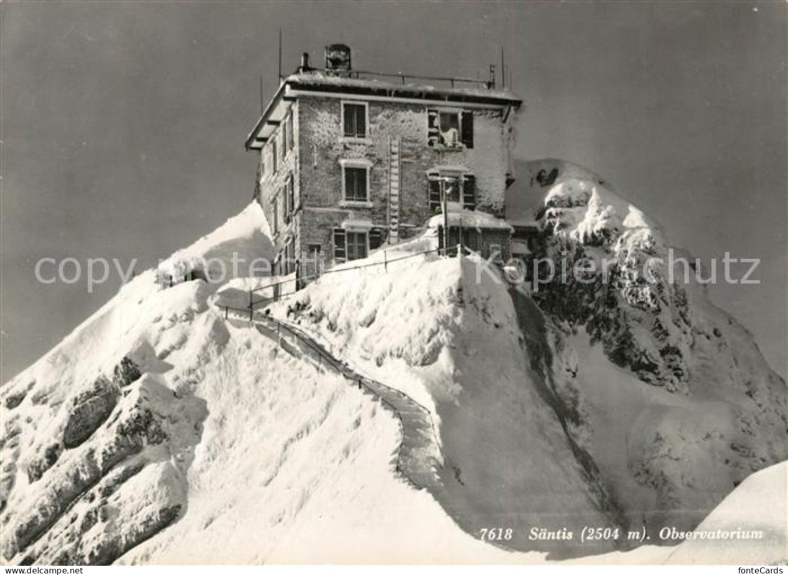 13325030 Schwaegalp AR Saentis Gipfel Observatorium Appelzeller Alpen Schwaegalp - Autres & Non Classés