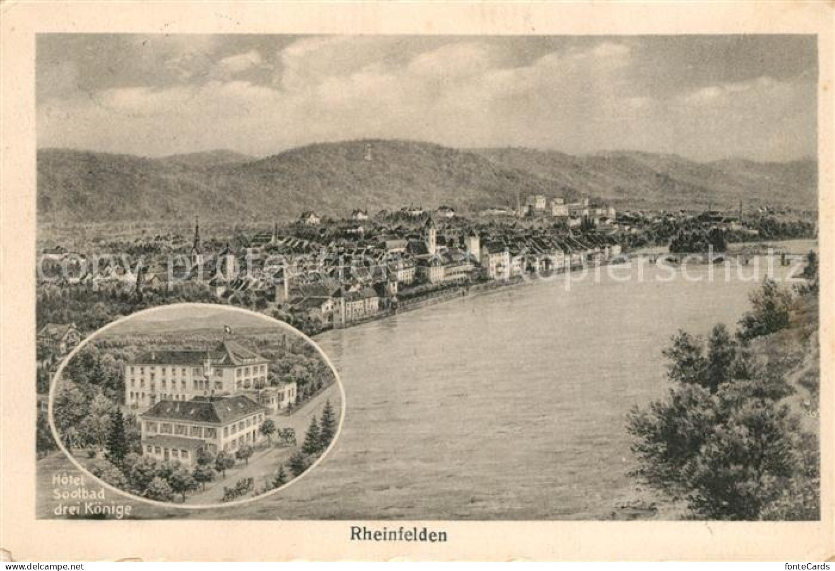 13323862 Rheinfelden AG Hotel Soolbad Drei Koenige Rheinfelden AG - Autres & Non Classés