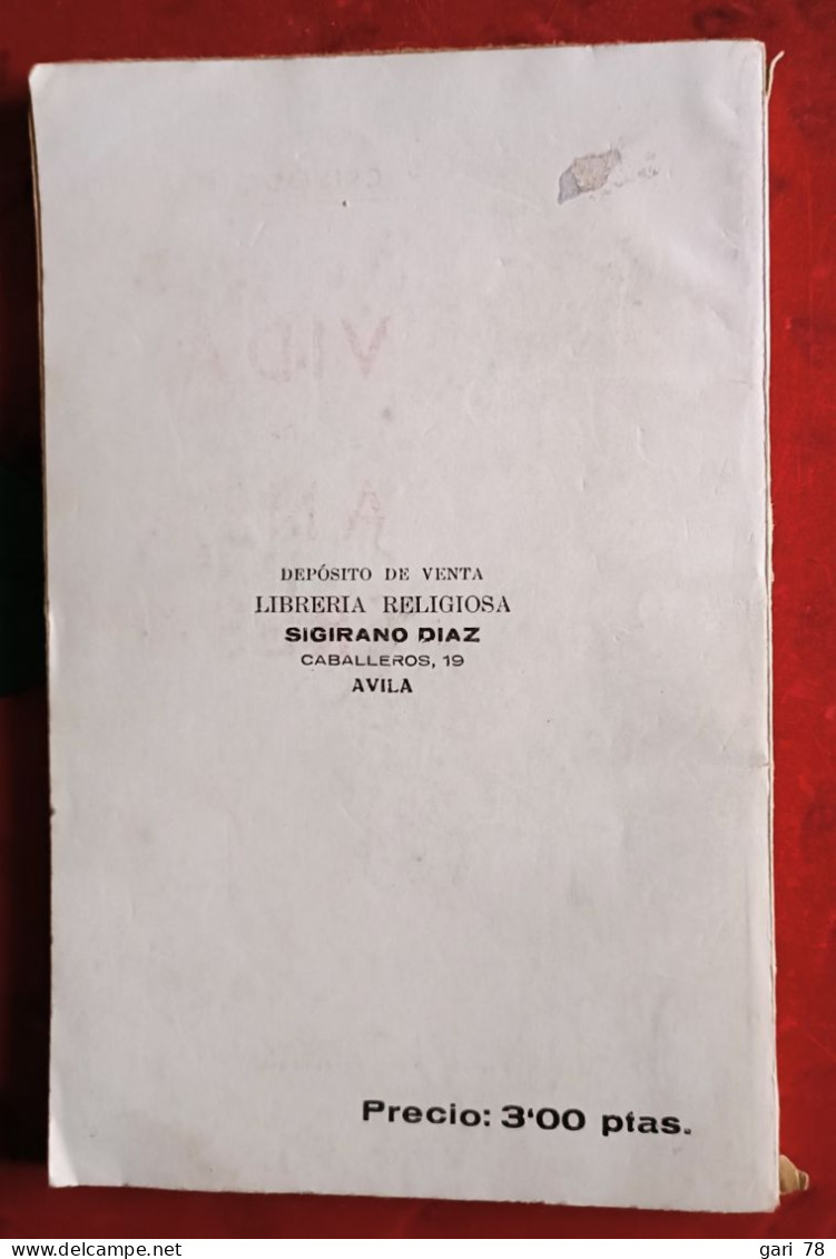 P CRISOGONO : Vida De Santa Teresa - 1940 - Kultur