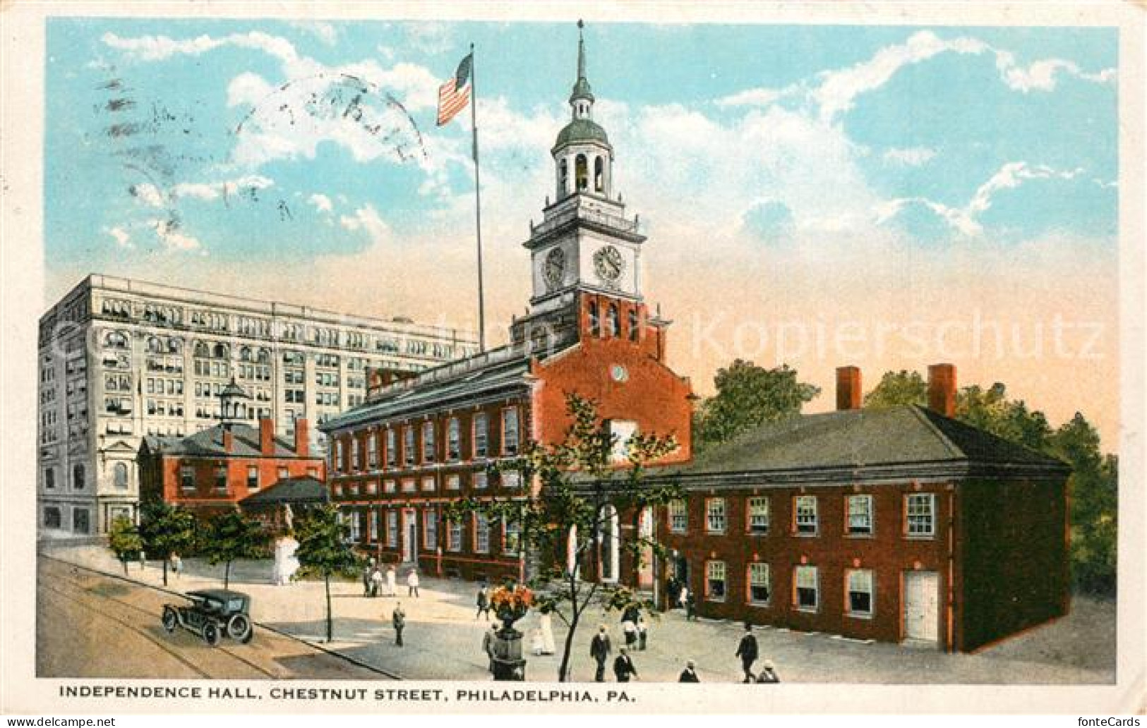 13323455 Philadelphia Pennsylvania Independence Hall Chestnut Street Philadelphi - Autres & Non Classés