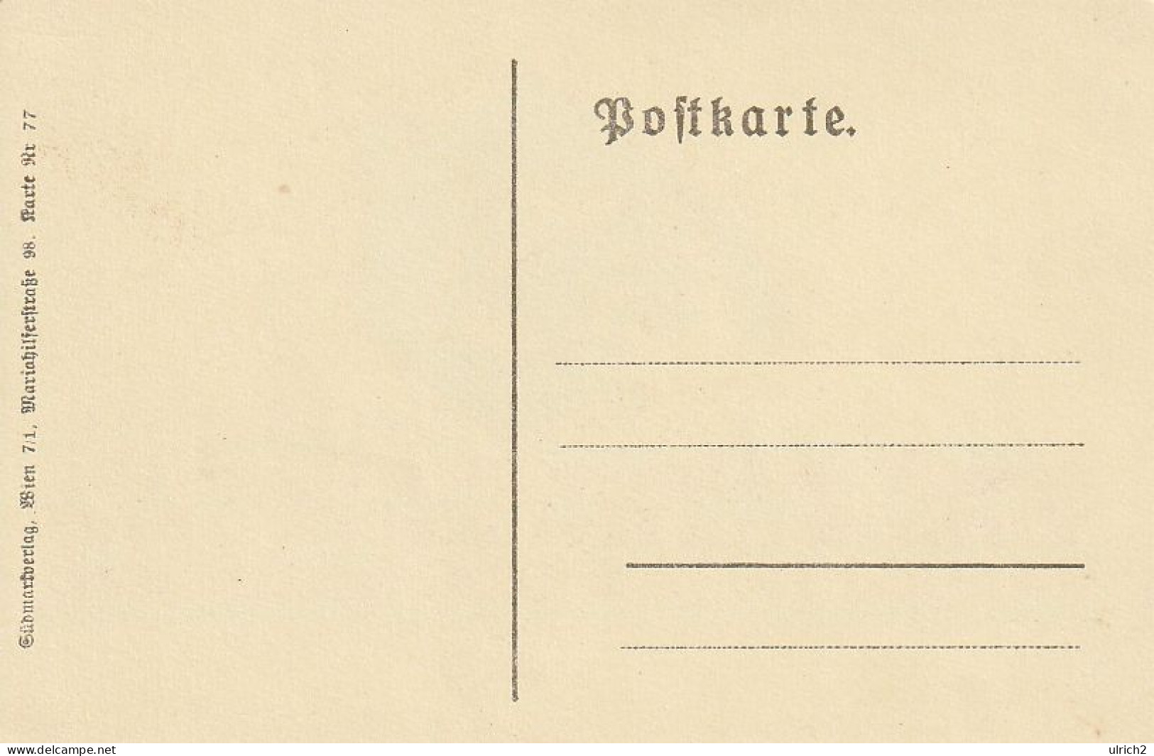 AK Die Unsitte Deutsche Sprache In Welsche Schrift Zu Kleiden... - Zitat Friedrich Ludwig Jahn - Ca. 1915 (68945) - Ecrivains