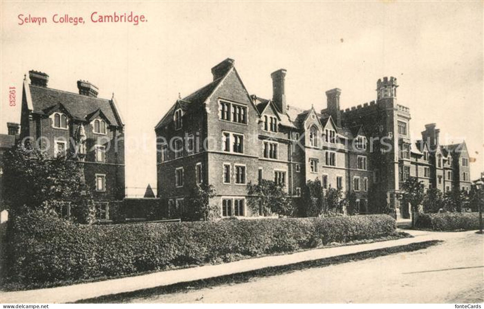 13322667 Cambridge Cambridgeshire Selwyn College Cambridge Cambridgeshire - Autres & Non Classés