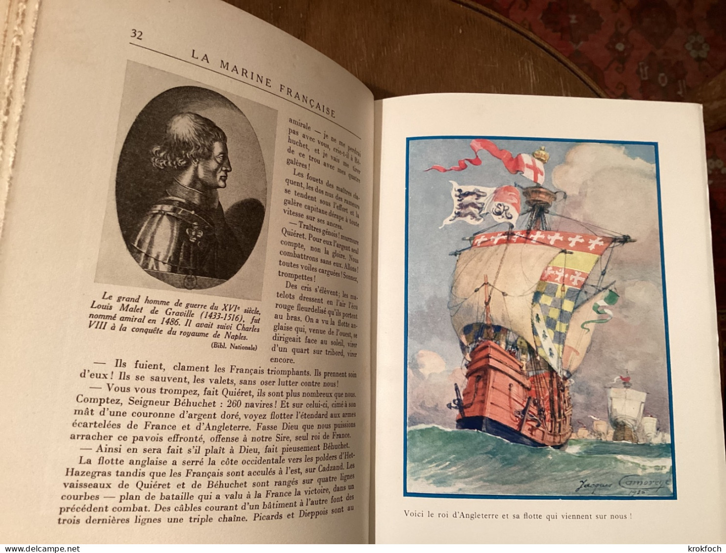 La Marine Française - Noël Guy 1937 - édition Nathan - 160 P & 148 Illustrations - - Geschichte