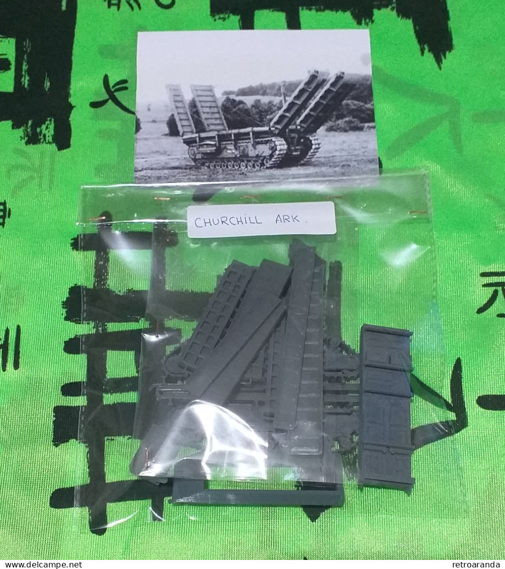 Kit Maqueta Para Montar Y Pintar - Vehículo Militar . Churchill Ark - 1/72 - Véhicules Militaires