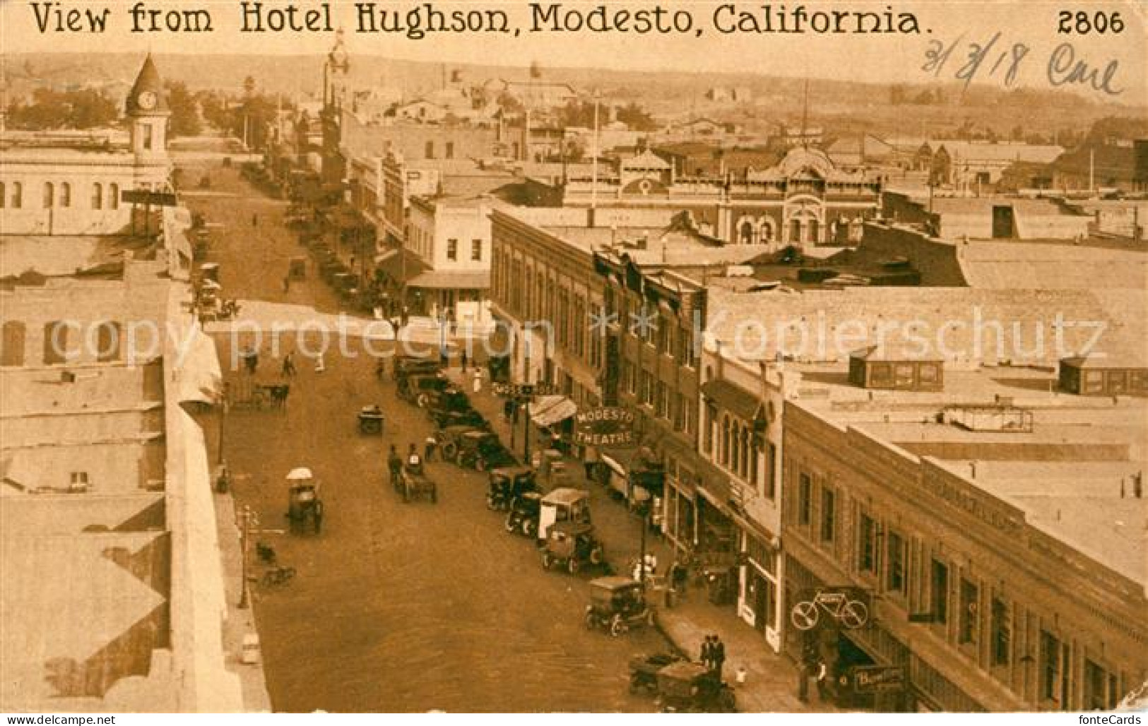 13320601 Modesto_California Hotel Hughson - Autres & Non Classés