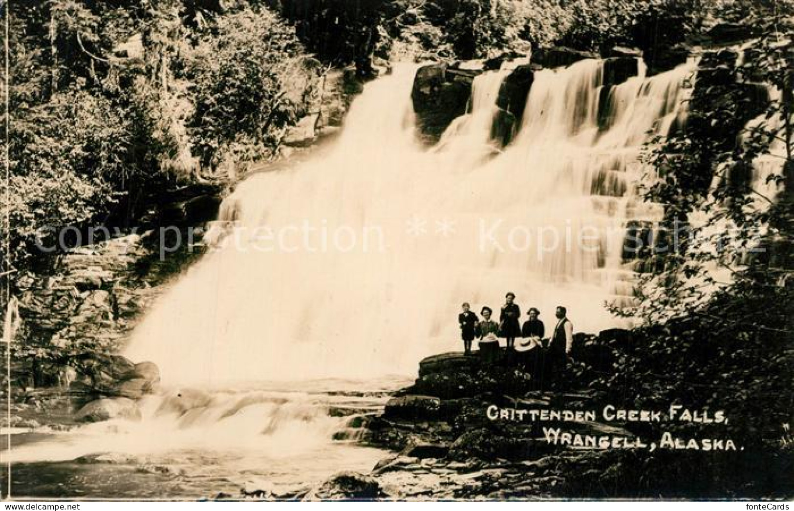 13320576 Wrangell_Alaska Crittenden Creek Falls - Andere & Zonder Classificatie