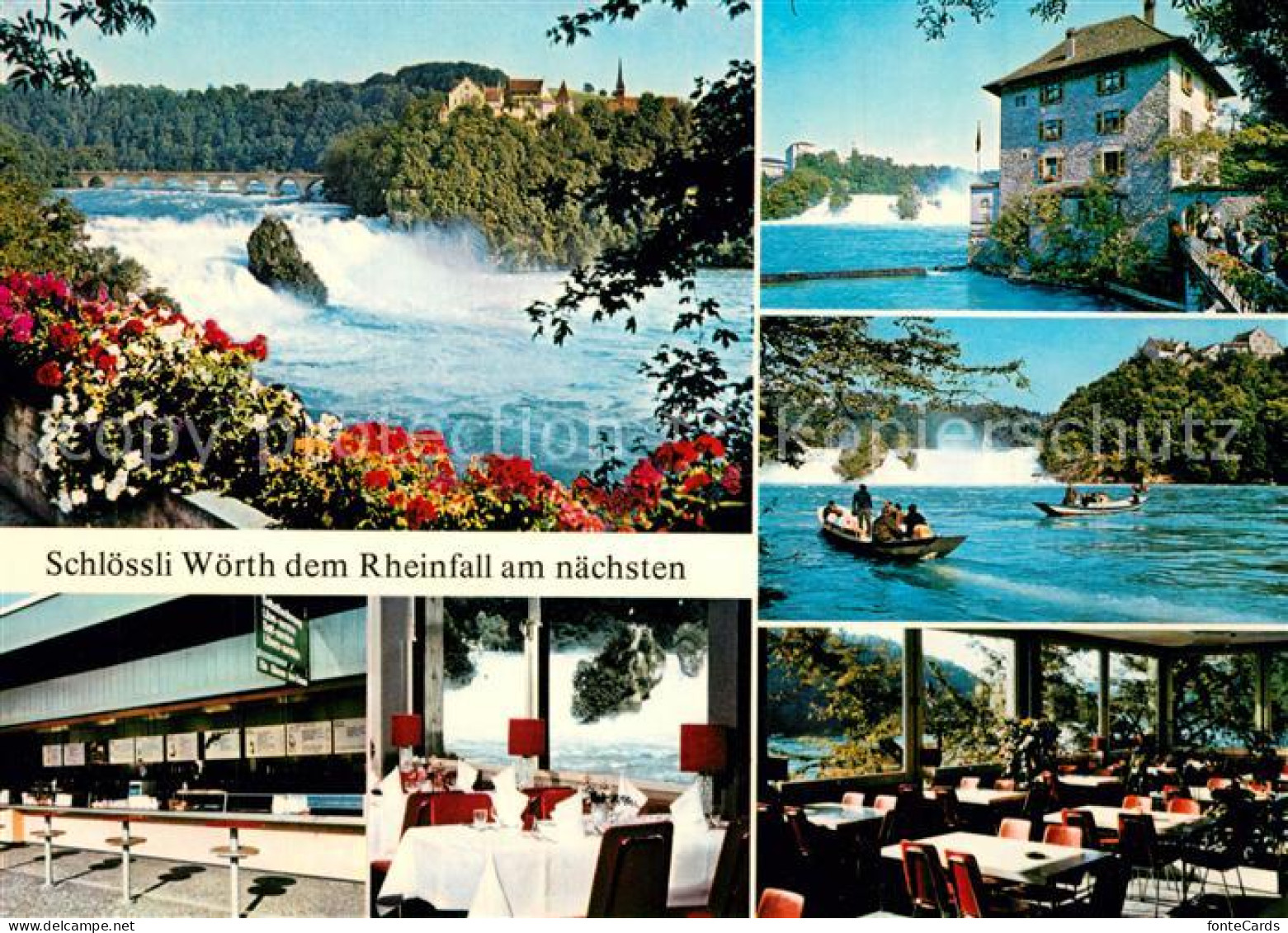 13319462 Neuhausen SH Restaurant Schloessli Woerth Am Rheinfall Neuhausen SH - Altri & Non Classificati