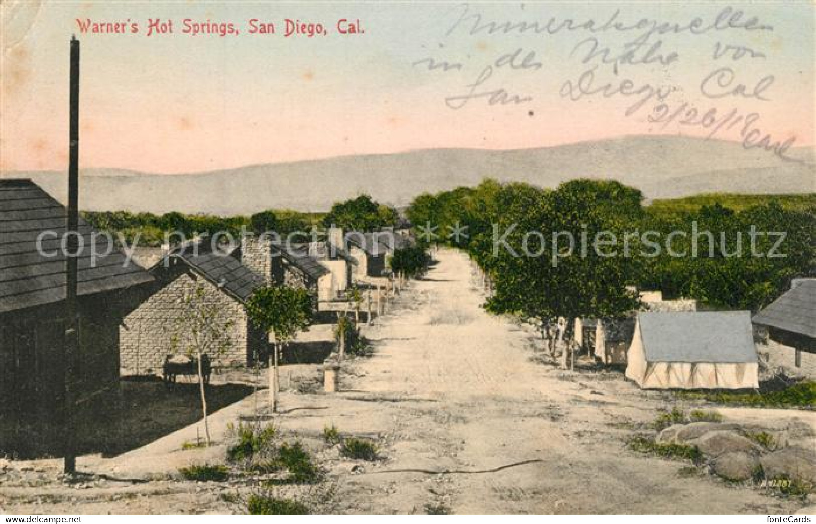 13318421 San_Diego_California Warners Hot Springs - Sonstige & Ohne Zuordnung