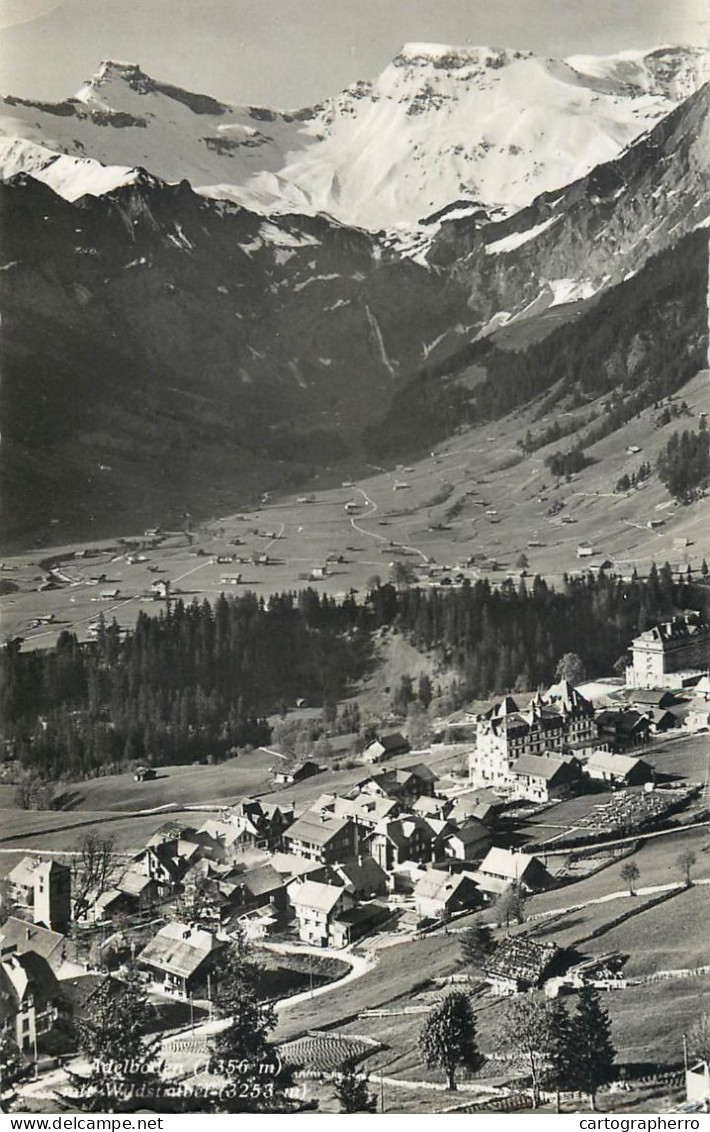 Postcard Switzerland Adelboden - Andere & Zonder Classificatie