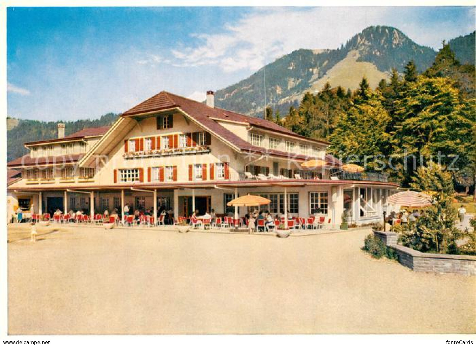 13317682 Schwarzsee Sense Hotel Restaurant Gypsera Schwarzsee Sense - Altri & Non Classificati