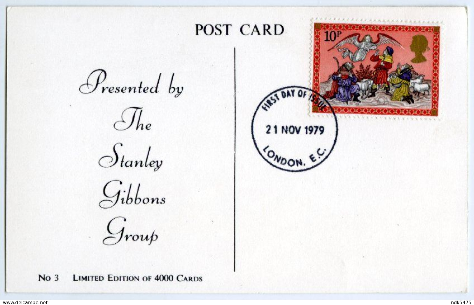 LONDON : THE STRAND / FDI CHRISTMAS 1979 / STANLEY GIBBONS GROUP - Londen - Buitenwijken