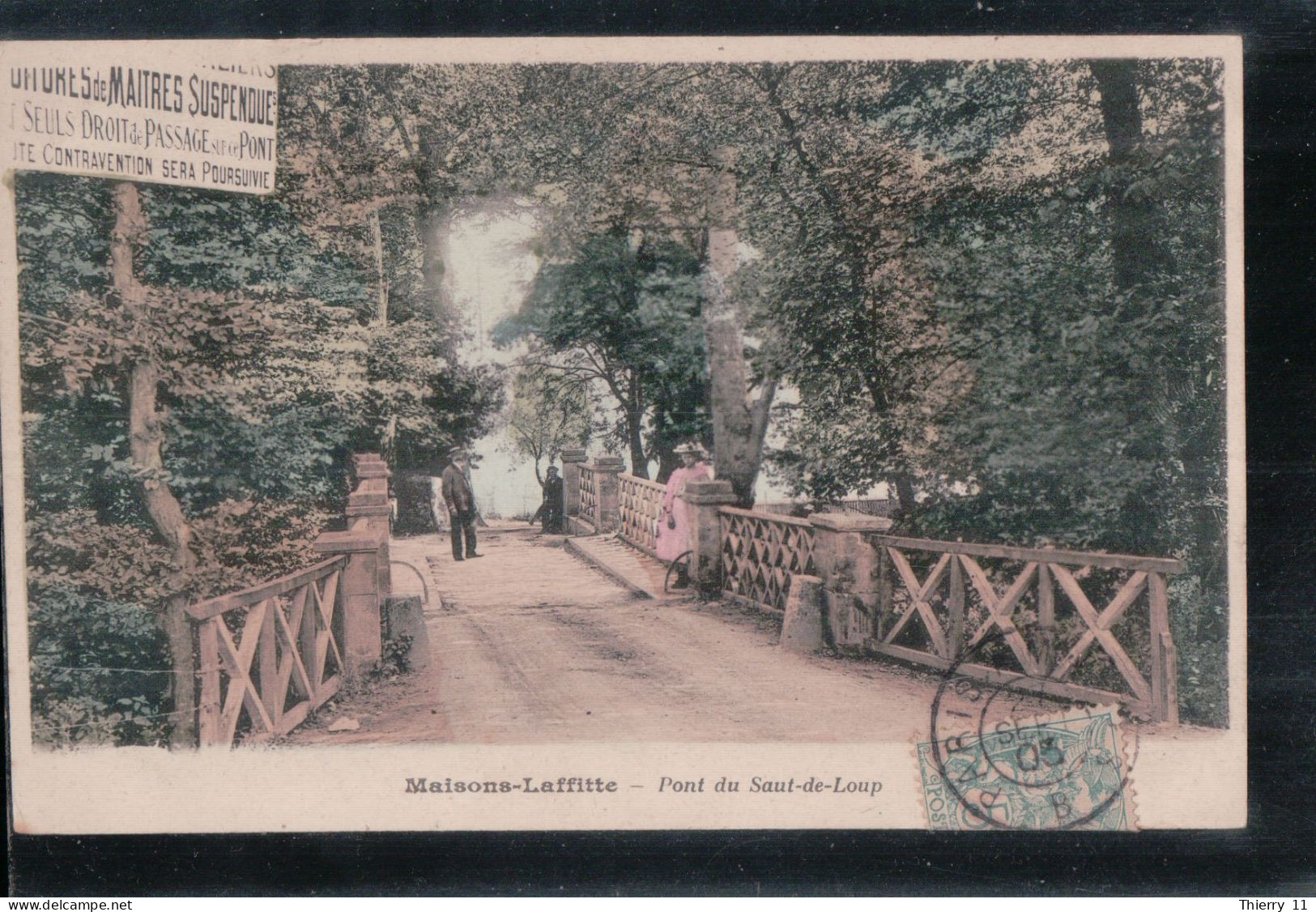 Cpa 78 Maisons -Laffitte Pont Du Saut De Loup - Maisons-Laffitte