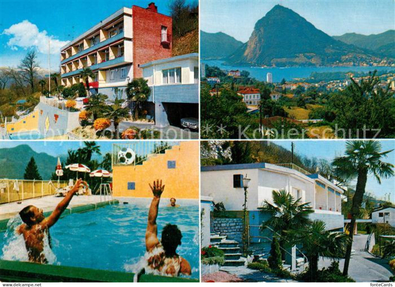 13315473 Pregassona Lugano Ferienhaus Appartementhaus Bella Vista Swimming Pool  - Autres & Non Classés