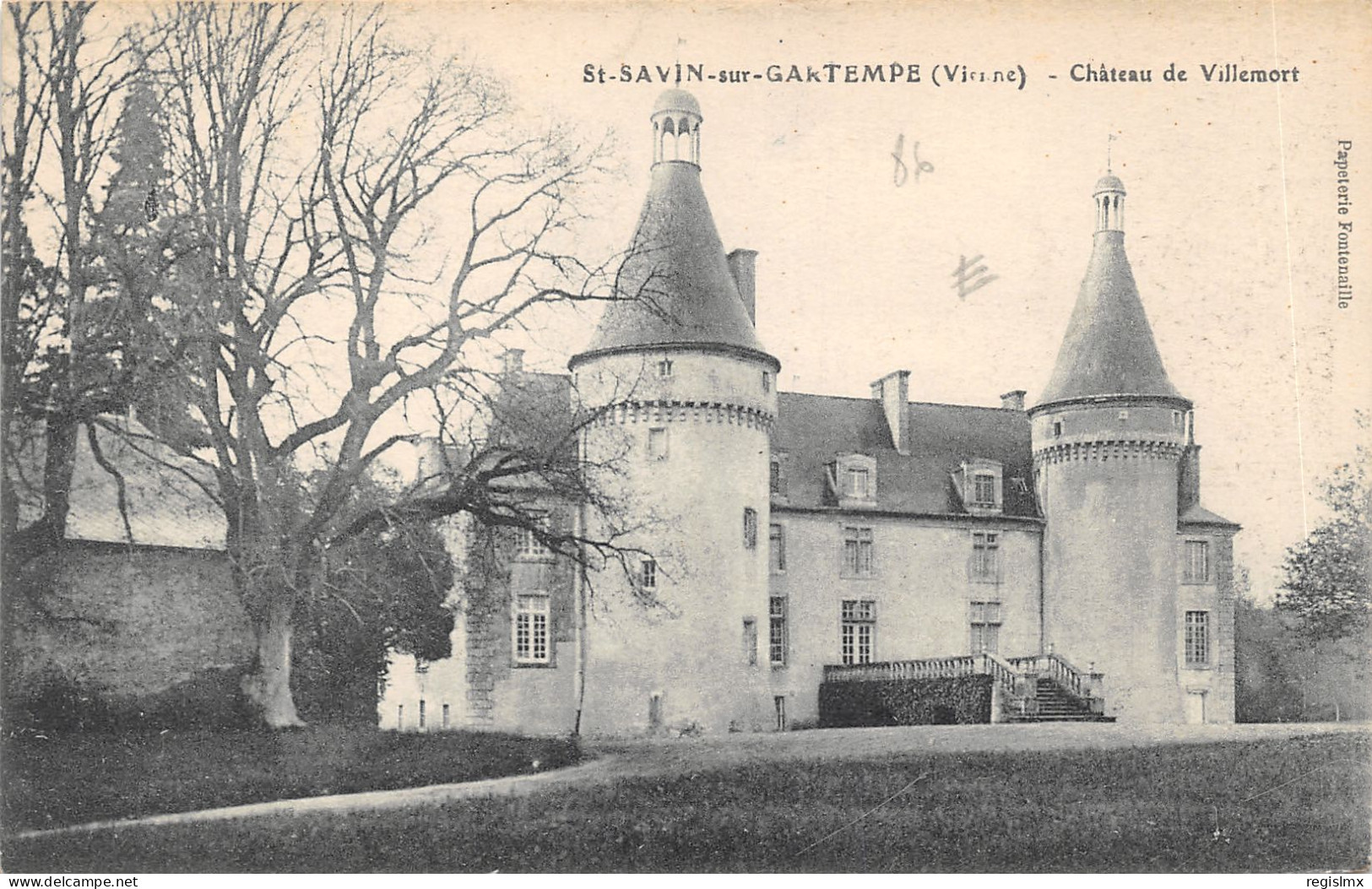86-SAINT SAVIN SUR GARTEMPE-LE CHÂTEAU-N°515-C/0335 - Saint Savin