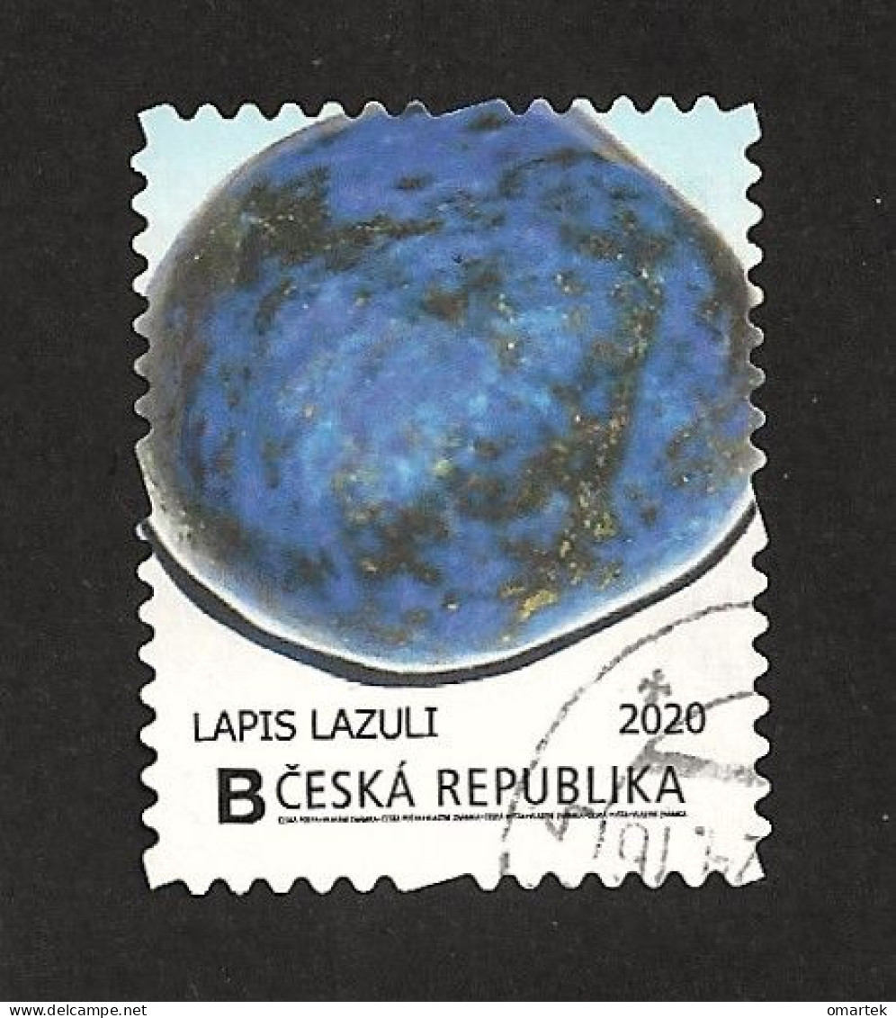 Czech Republic 2020 ⊙ VZ 0980 World Of Minerals. Lapis Lazuli. Tschechische Republik. - Used Stamps