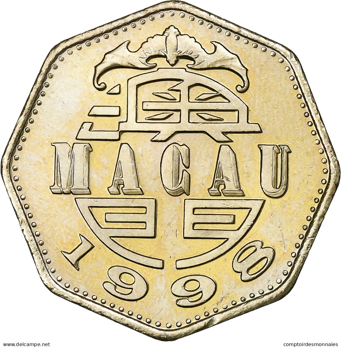 Macao, 2 Patacas, 1998, British Royal Mint, Nickel-Cuivre, SUP, KM:97 - Macao