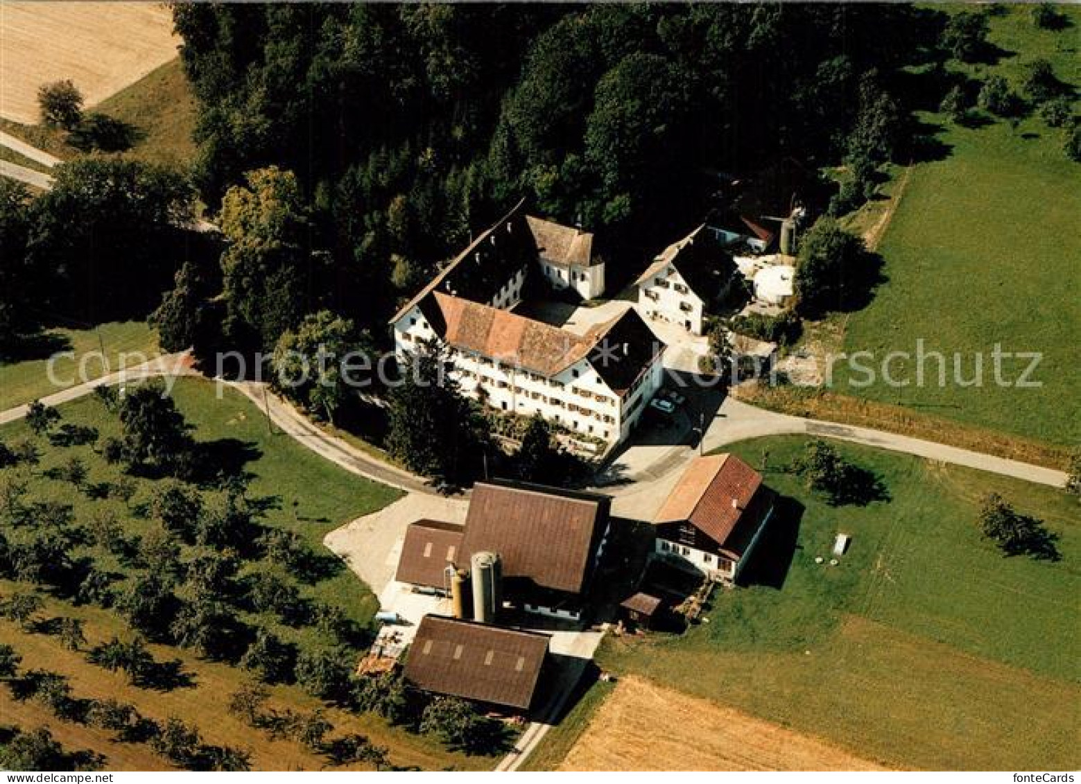 13313544 Homburg Steckborn Restaurant Schloss Klingenberg Fliegeraufnahme Hombur - Sonstige & Ohne Zuordnung