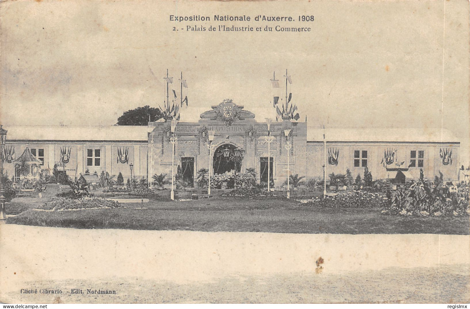 89-AUXERRE-EXPOSITION NATIONALE 1908-N°516-B/0355 - Auxerre