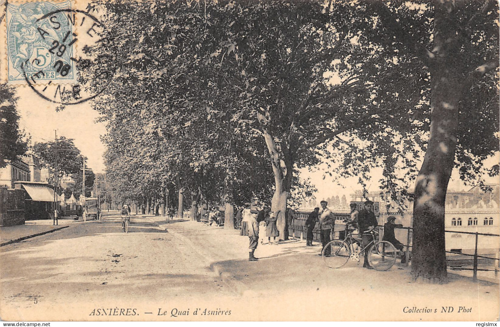 92-ASNIERES SUR SEINE-N°516-H/0377 - Asnieres Sur Seine