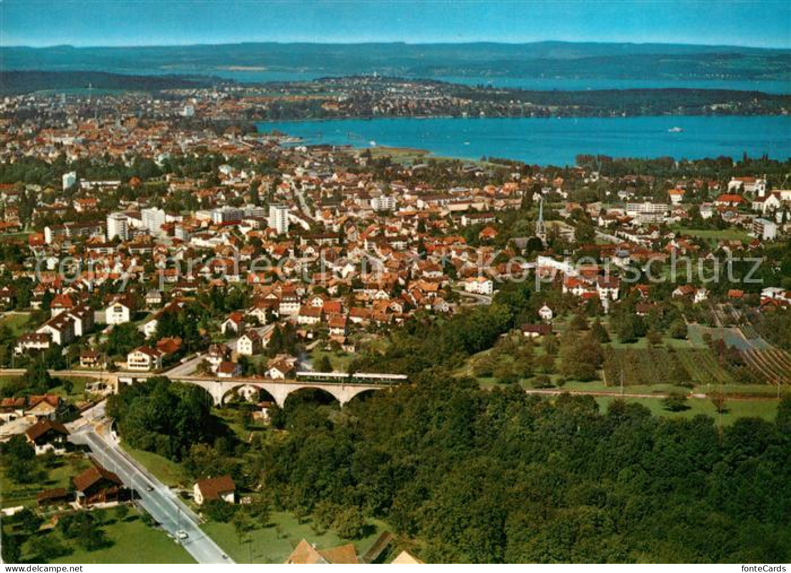 13313088 Kreuzlingen TG Mit Blick Auf Konstanz Fliegeraufnahme Kreuzlingen TG - Sonstige & Ohne Zuordnung