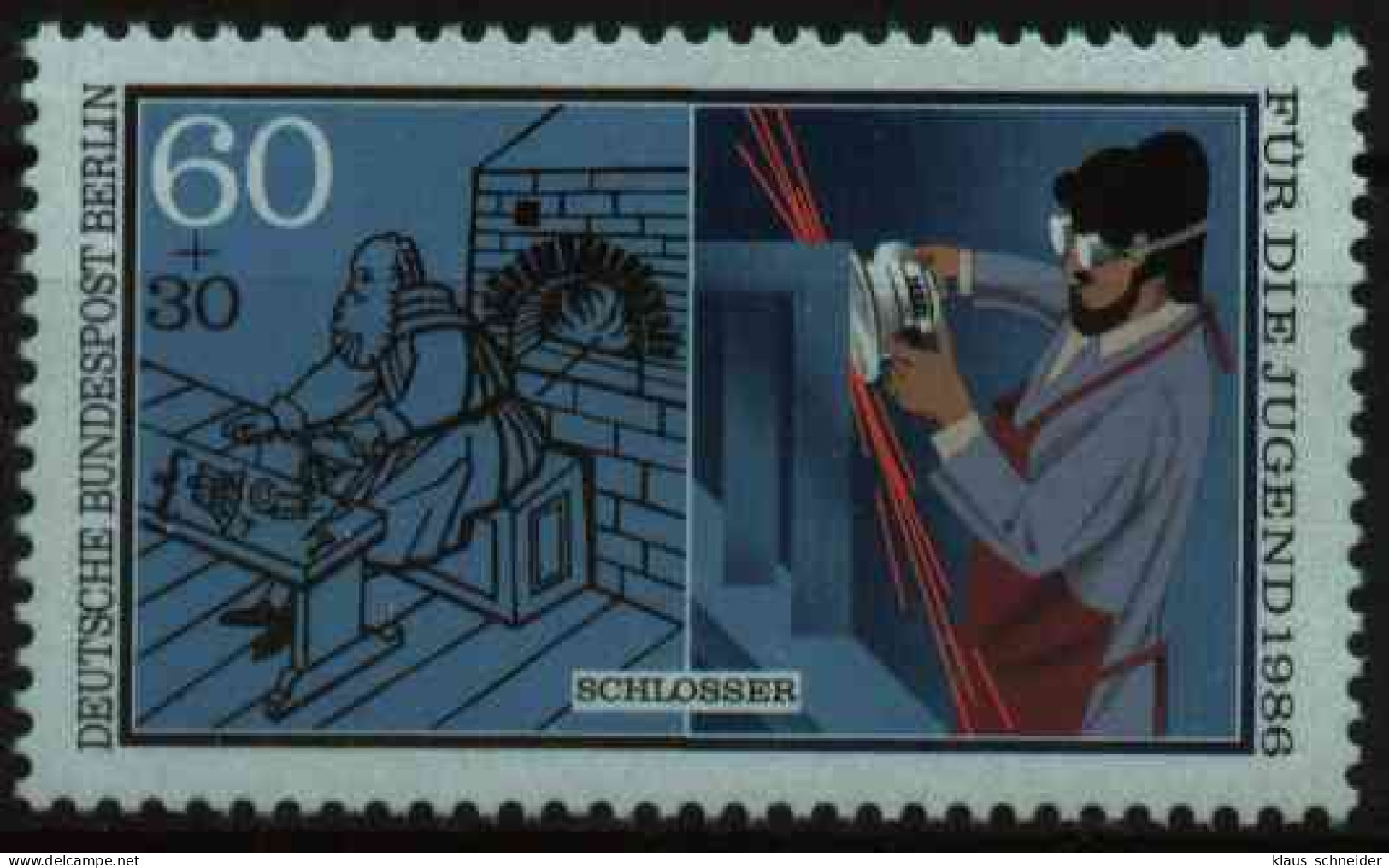 BERLIN 1986 Nr 755 Postfrisch S0678DE - Unused Stamps