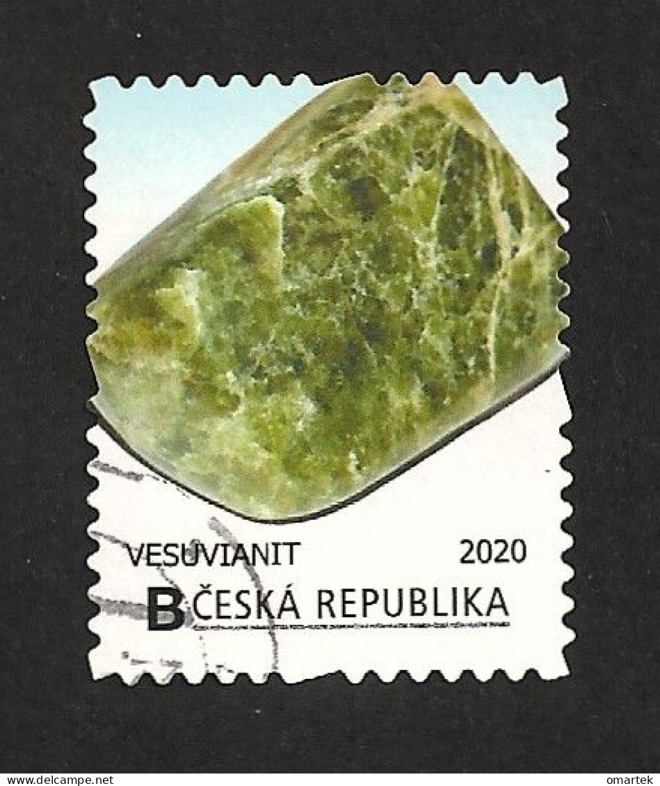 Czech Republic 2020 ⊙ VZ 0981 World Of Minerals. Vesuvianit. Tschechische Republik. - Used Stamps