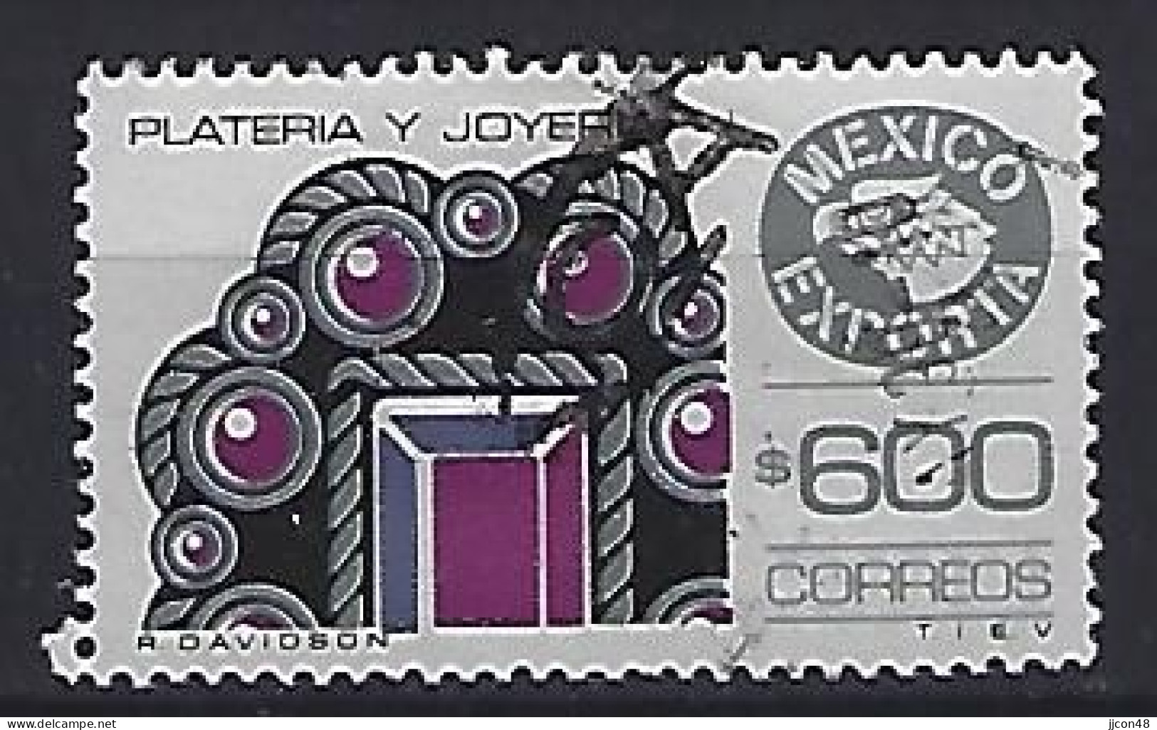 Mexico 1988-92  Exports (o) Mi.2073 X  (issued 1988) - México