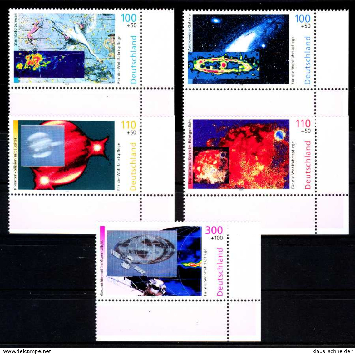 BRD 1999 Nr 2077-2081 Postfrisch ECKE-URE X22B9CA - Unused Stamps