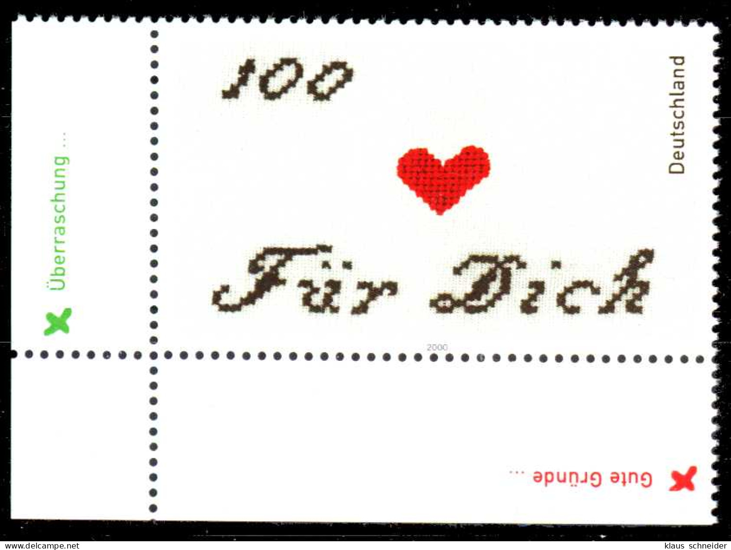 BRD 2000 Nr 2138 Postfrisch ECKE-ULI X233D8A - Unused Stamps