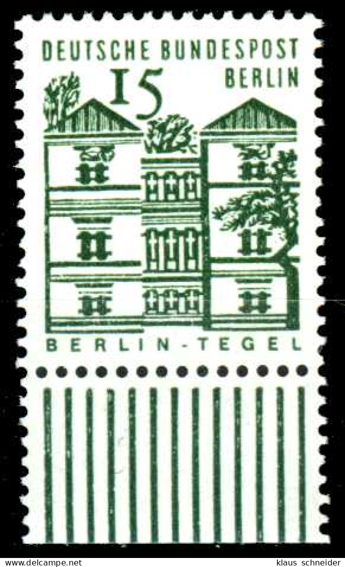 BERLIN DS D-BAUW. 1 Nr 243 Postfrisch URA X236CFA - Unused Stamps