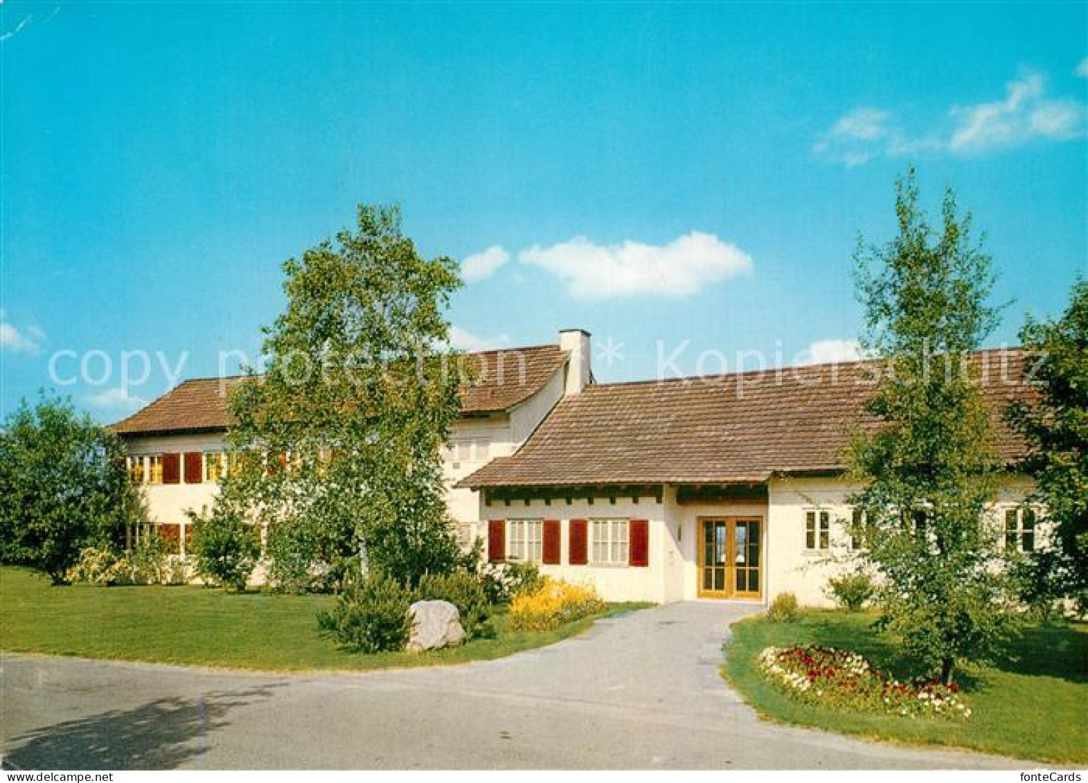 13311724 Ruedlingen Schaffhauser Ref Heimstaette Mit Jugendhaus Ruedlingen Einga - Autres & Non Classés