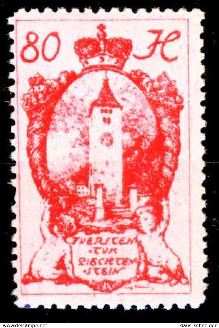 LIECHTENSTEIN 1920 Nr 34 Postfrisch X2640A2 - Ungebraucht