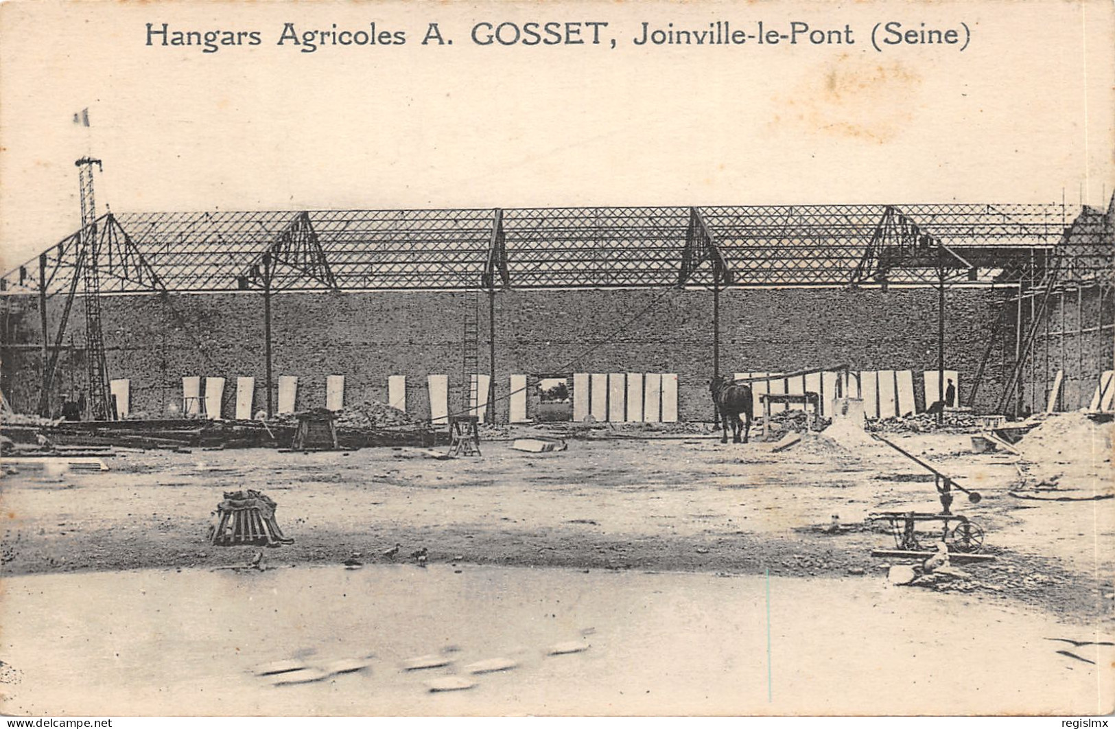 94-JOINVILLE LE PONT-HANGARS A GOSSET-N°517-E/0155 - Joinville Le Pont