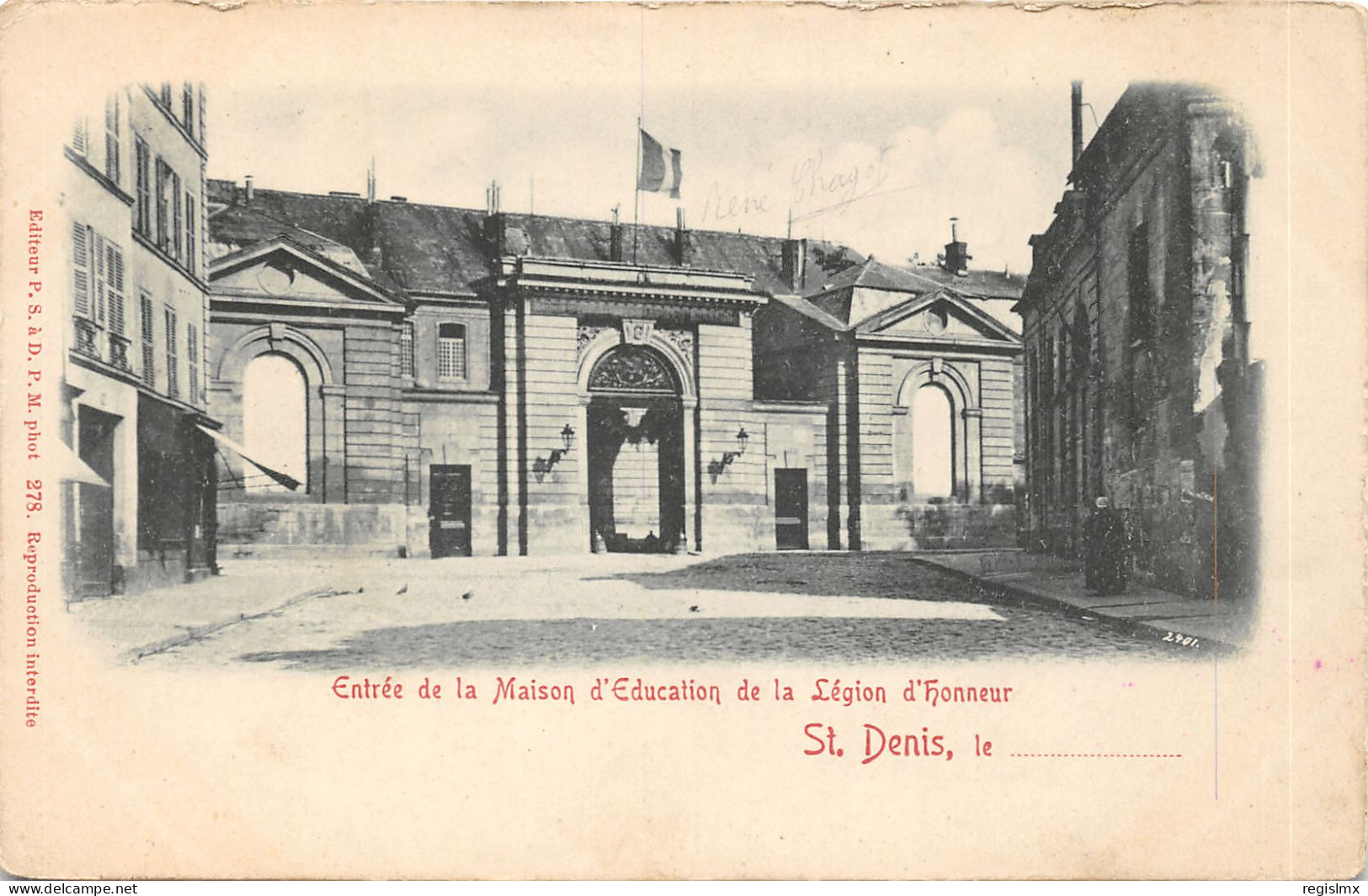 93-SAINT DENIS-MAISON D EDUCATION DE LA LEGION D HONNEUR-N°517-E/0021 - Saint Denis