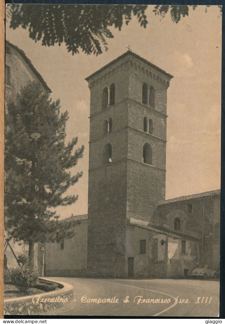 °°° 30773 - FERENTINO - CAMPANILE S. FRANCESCO (FR) °°° - Otros & Sin Clasificación