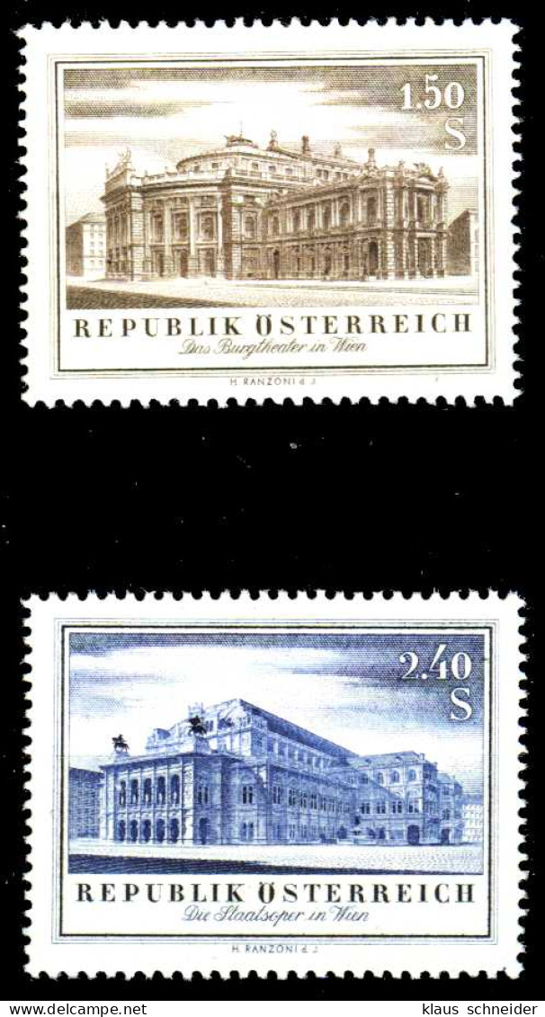 ÖSTERREICH 1955 Nr 1020-1021 Postfrisch X2F4002 - Neufs