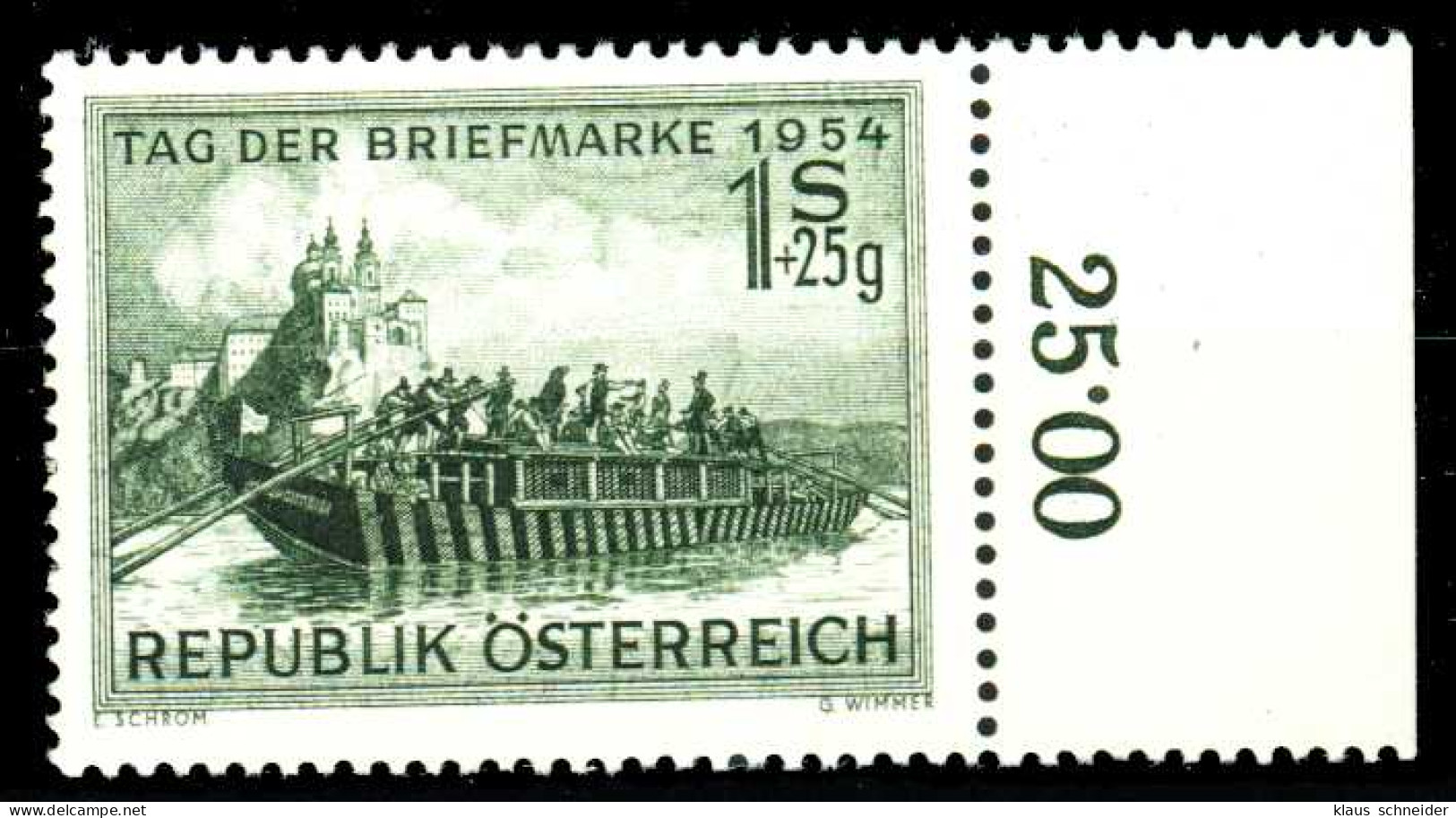 ÖSTERREICH 1954 Nr 1010 Postfrisch ORA X336A6A - Unused Stamps