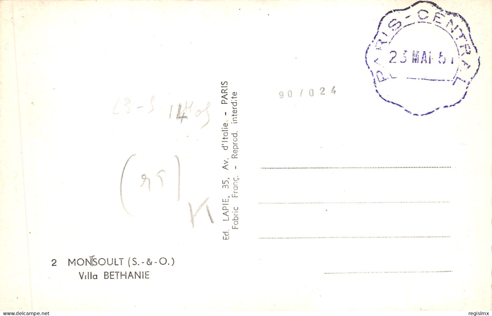 95-MONTSOULT-N°517-G/0383 - Montsoult