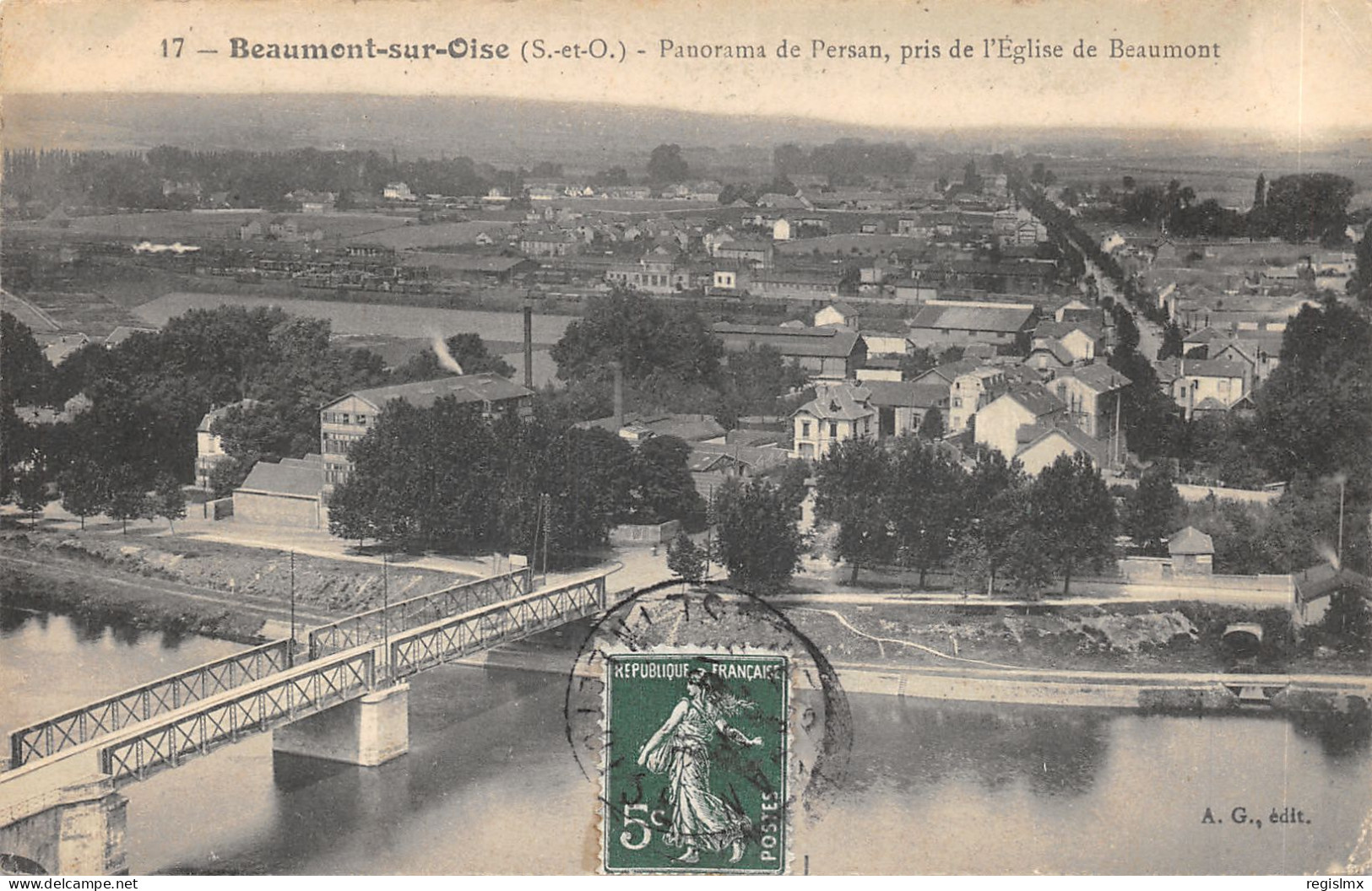 95-BEAUMONT SUR OISE-N°517-G/0249 - Beaumont Sur Oise