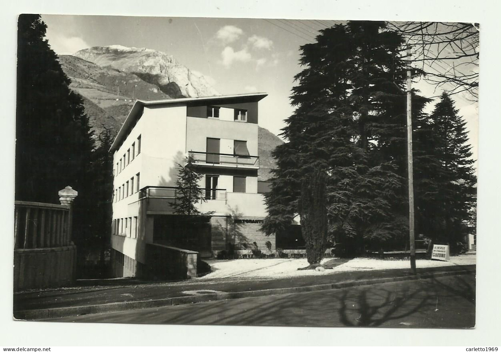 BRENO - VALLE CAMONICA - ALBERGO GIARDINO - VIAGGIATA FG - Brescia