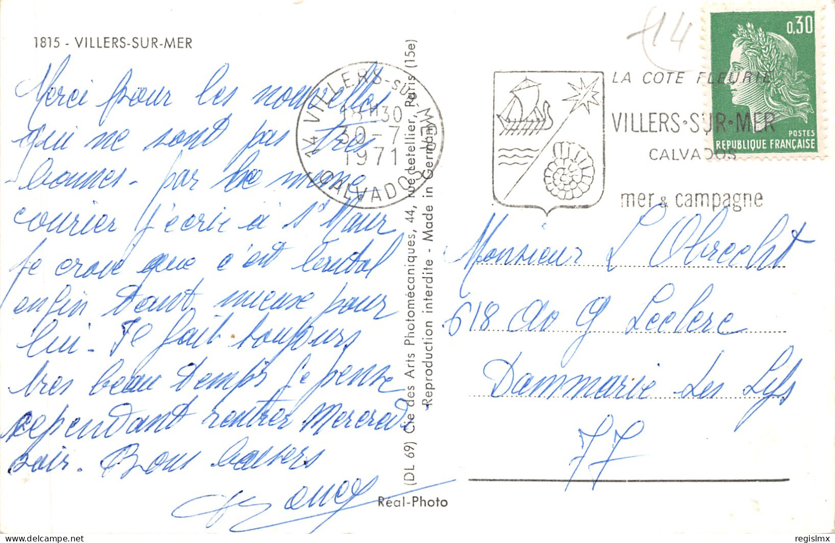 14-VILLERS SUR MER-N°518-D/0261 - Villers Sur Mer