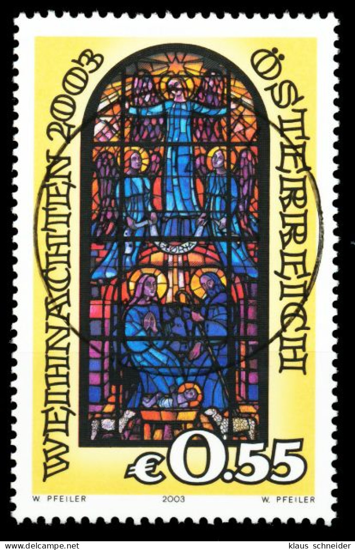 ÖSTERREICH 2003 Nr 2453 Zentrisch Gestempelt X50FABA - Used Stamps